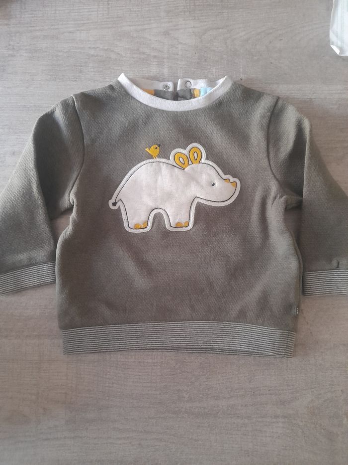Pull Obaibi garçon 18 mois