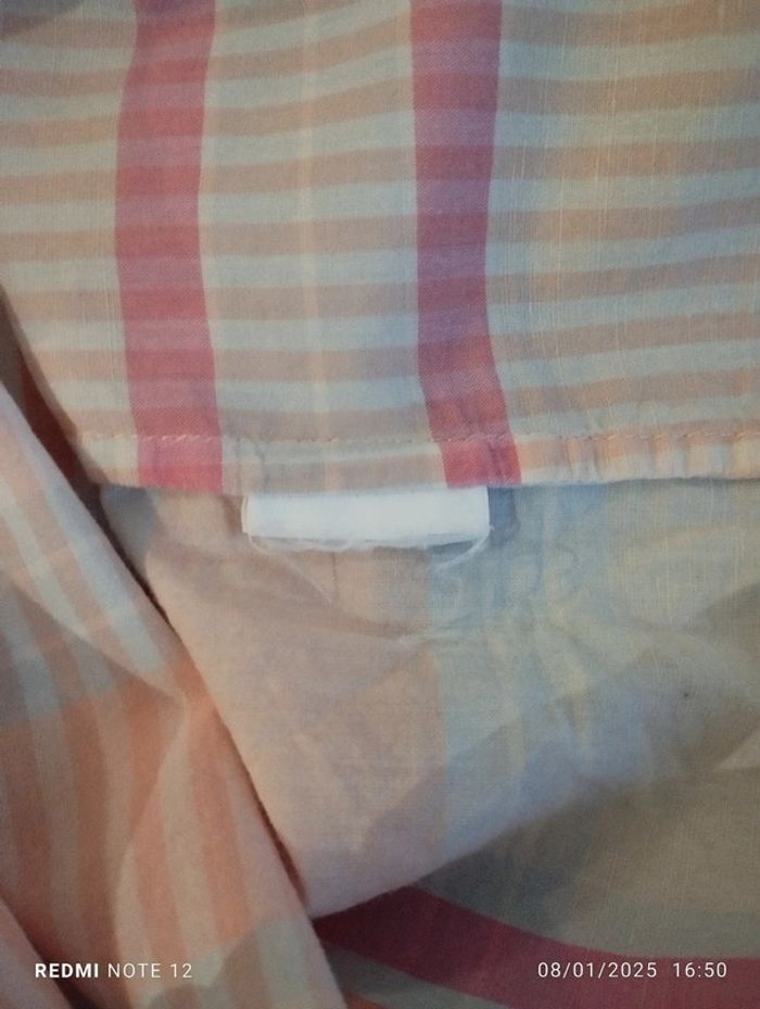 Blouse chemise carreaux Tommy Hilfiger T36 - photo numéro 6