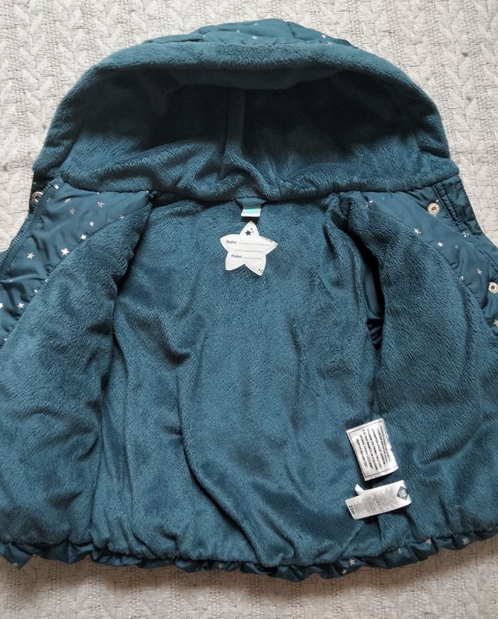 Doudoune chaude fille 23 mois - photo numéro 2