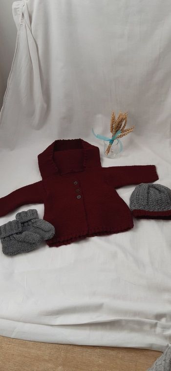 Ensemble gilet à capuche