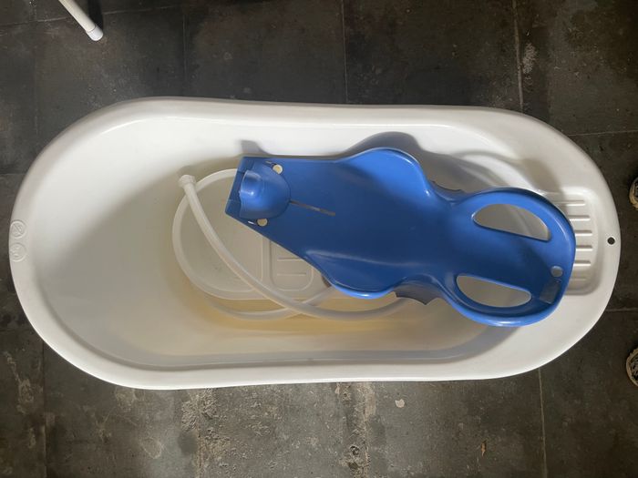 BAIGNOIRE BEBE + TRANSAT + ACCESSOIRES + PIED - photo numéro 2