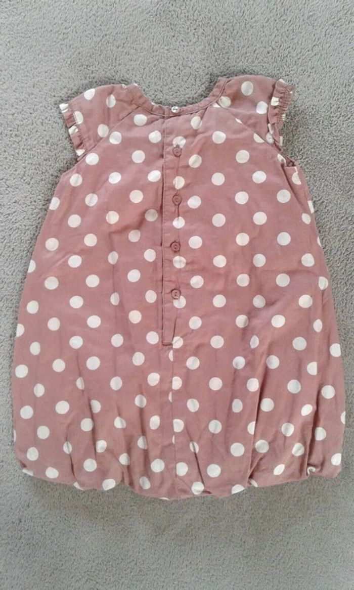 Robe marron a pois Sergent Major 9 mois - photo numéro 2