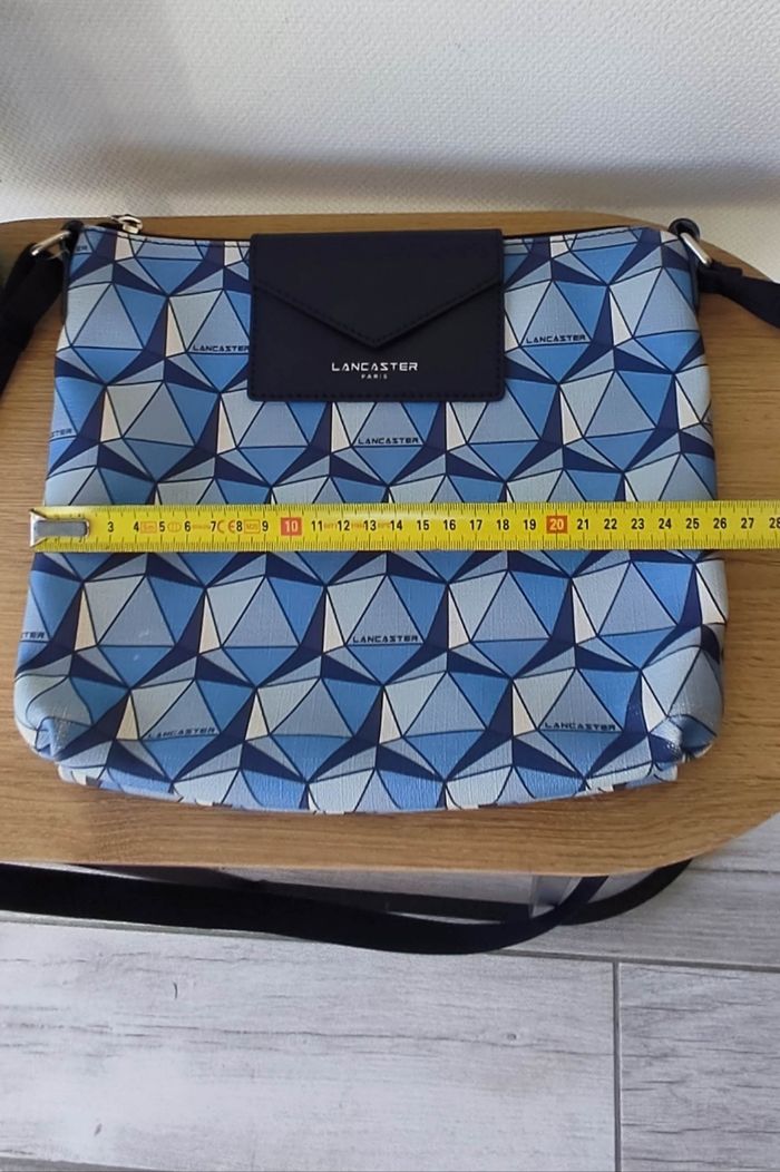 Sac Lancaster bleu bandoulière - photo numéro 9