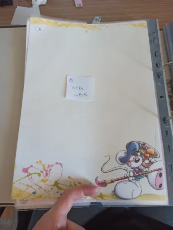 Feuille Diddl A4 84 0,80€