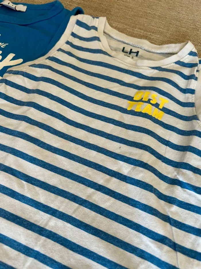 Lot t-shirts sans manches - photo numéro 3