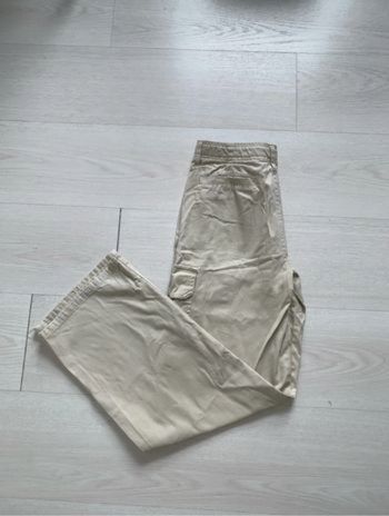 Jean Baggy beige Galerie Lafayette