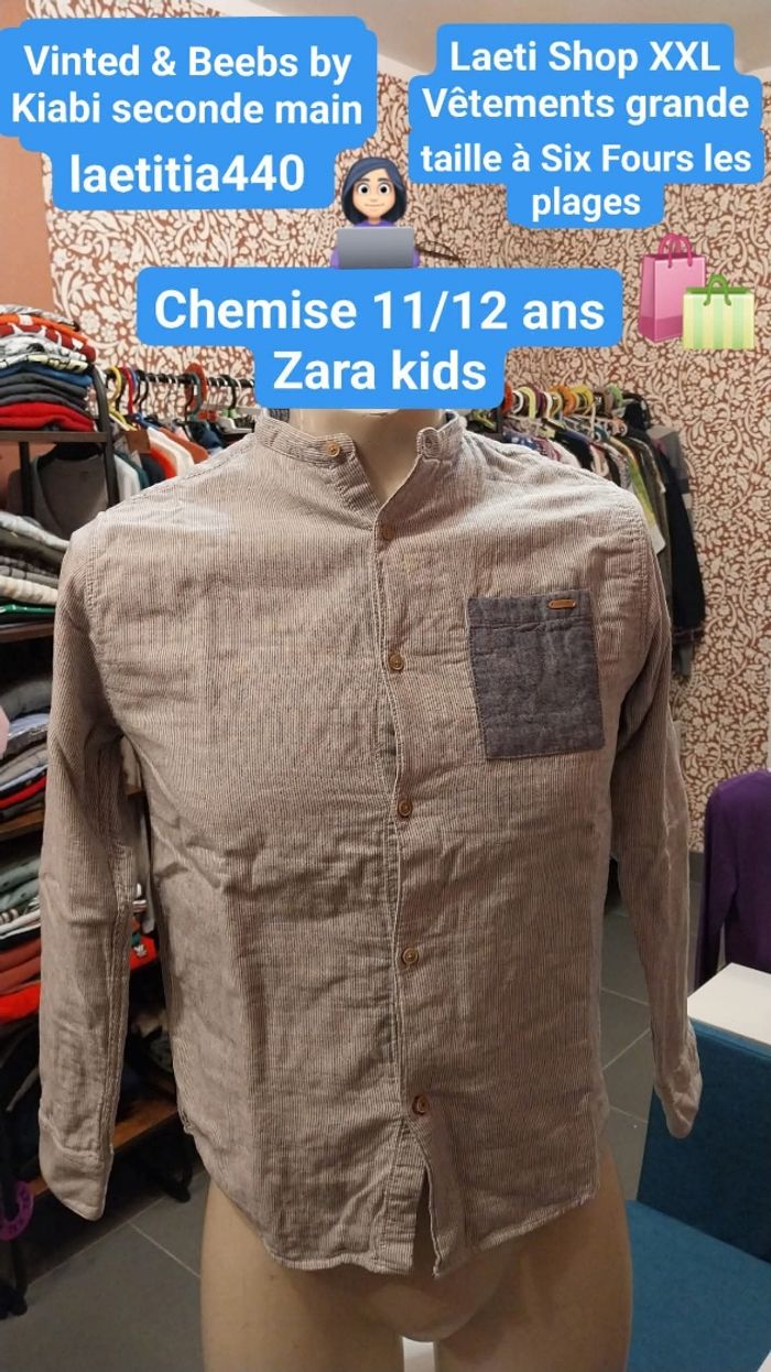Chemise 12/12 ans zara