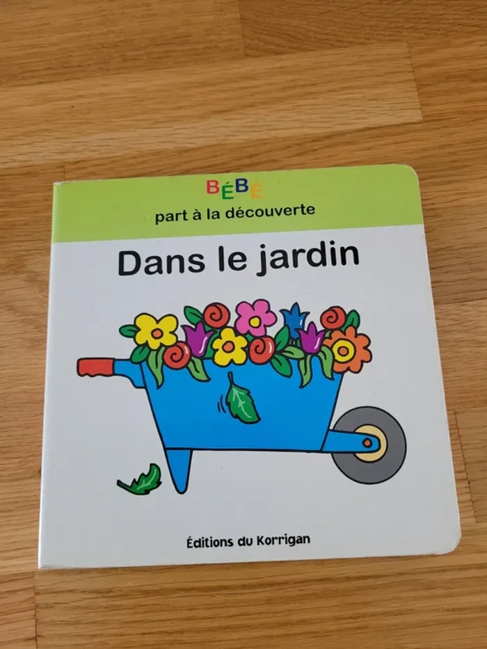 Livre découverte "Dans le jardin"