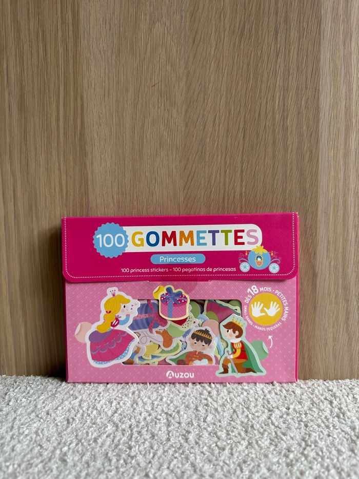 Pochette autocollants princesses