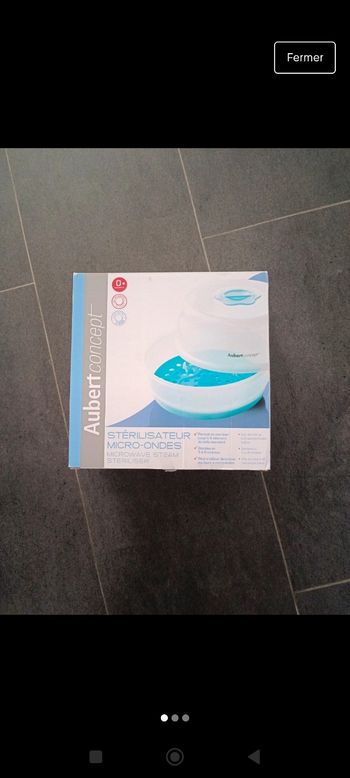 Stérilisateur biberons