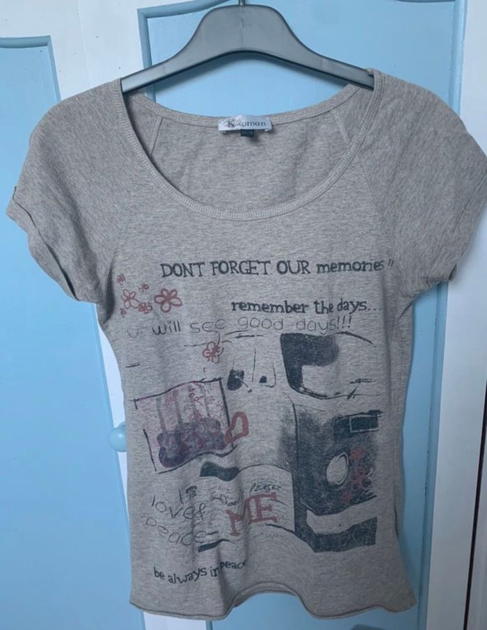 Tee shirt manches courtes