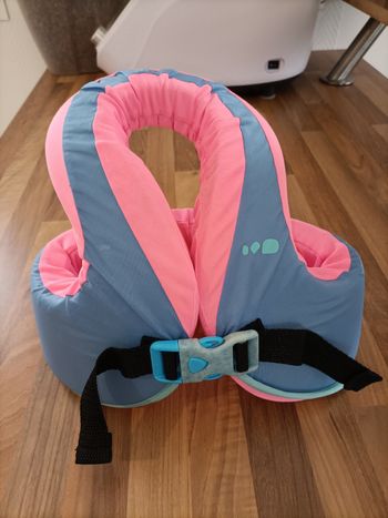 Gilet de flottaison nabaiji rose et bleu 15-25 kg