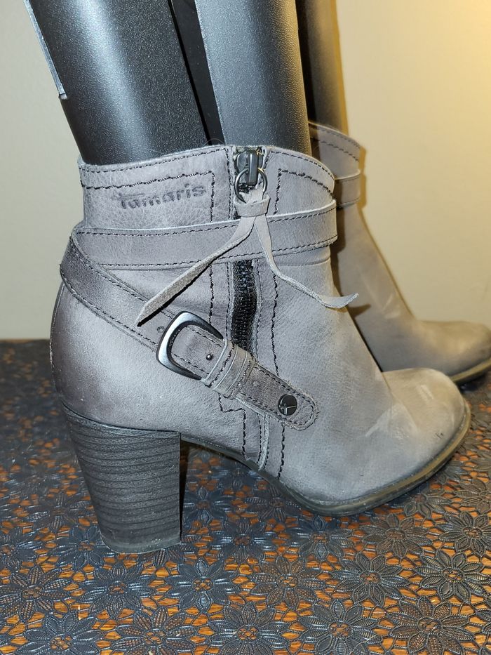 Bottines cuir 36