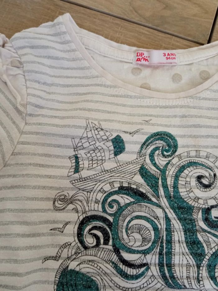 Tee-shirt 3 ans - photo numéro 3