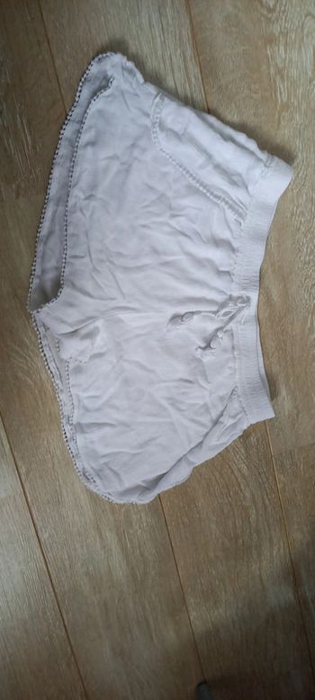 Short blanc 44