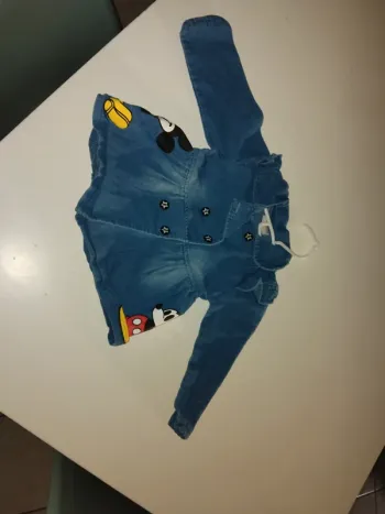 Robe en jeans mickey