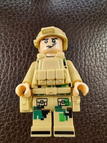 Figurine Lego compatible Militaire