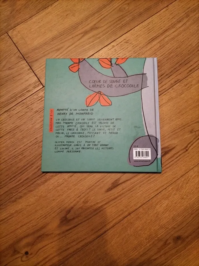 Livre cœur de singe et larmes de crocodile. - photo numéro 2