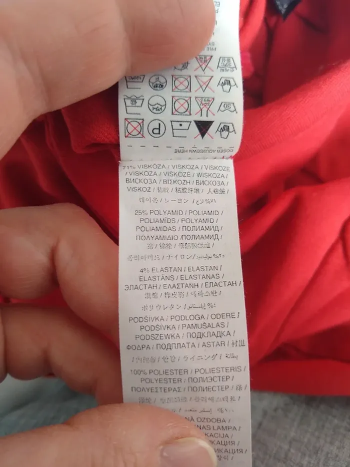 Robe midi doublée en 71% viscose - photo numéro 8