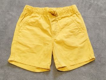 Short court jaune 6 ans
