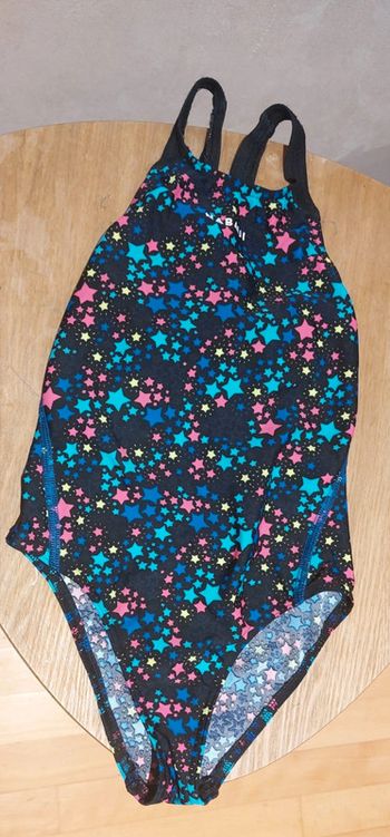 Maillot de bain fille 8-9 ans Nabaiji