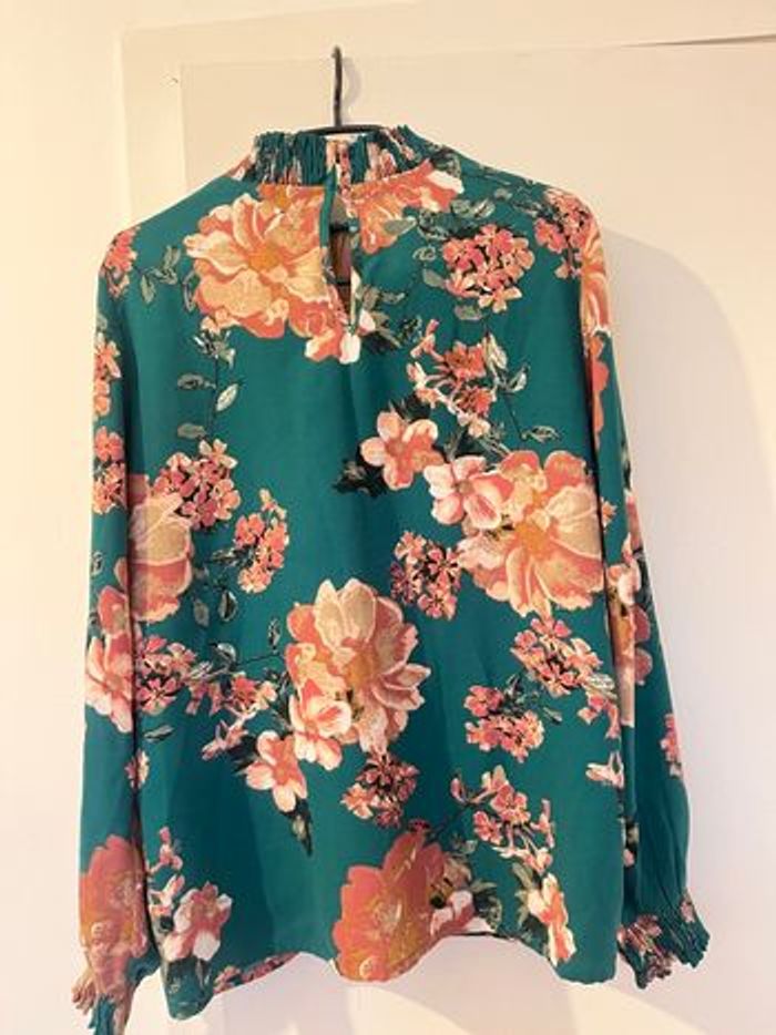 Chemisier vert vero moda - photo numéro 2