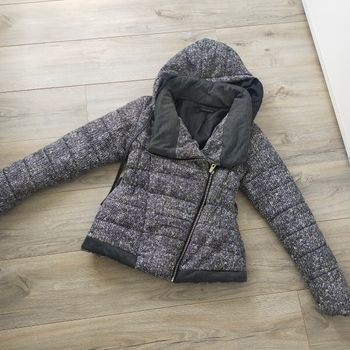 Blouson doudoune femme new collection taille 38 multicolore noir gris blanc