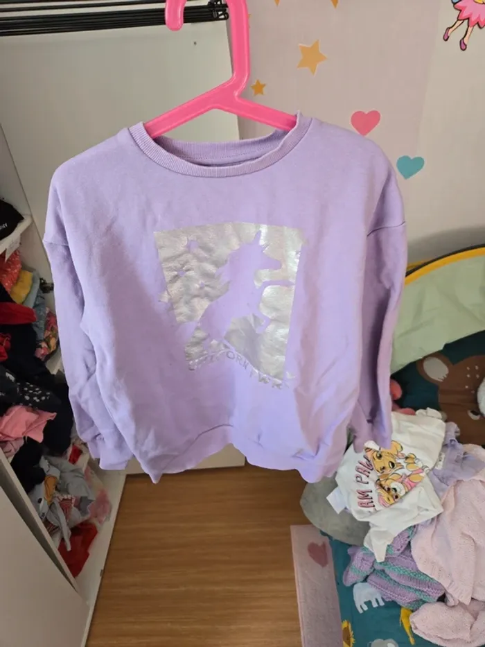 Pull licorne la halle taille 8 ans - photo numéro 3