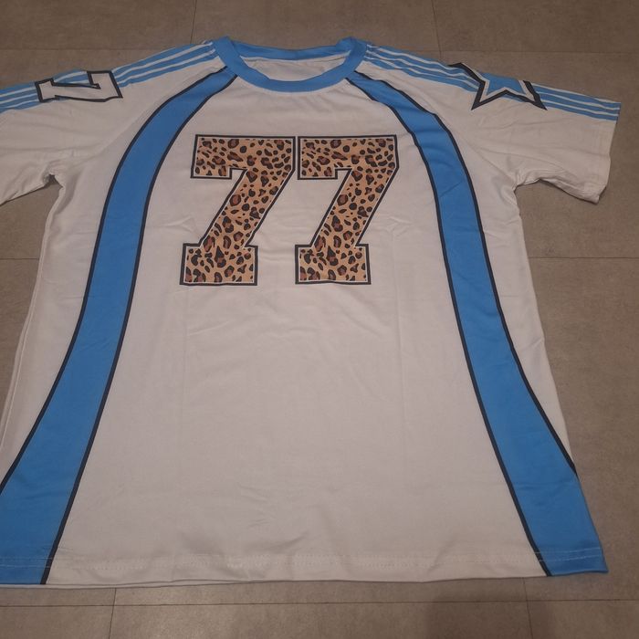 Maillot 77 🇨🇵 Y2K Rétro Graphic 90s-2000s - Taille 🇨🇵 Streetwear Unisexe Oversize - photo numéro 6