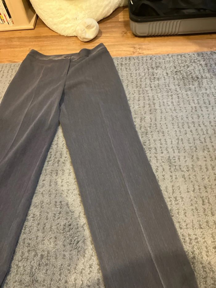 Pantalón gris droit - photo numéro 3
