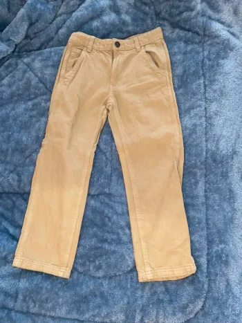 Jean beige marron