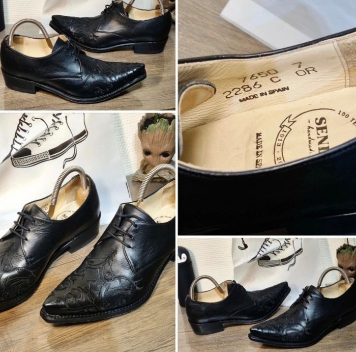 Chaussures basses Sendra 7650 _  hommes _  en cuir _ Taille _ 40