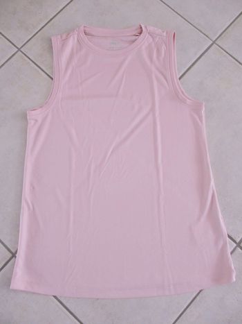 Débardeur sport rose pâle femme Crivit – Taille S