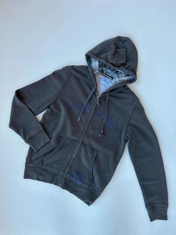 Gilet à capuche Lévis gris anthracite taille M