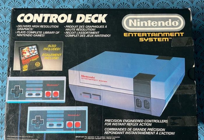 Console Nintendo NES en boite avec Jeu Mario Bros