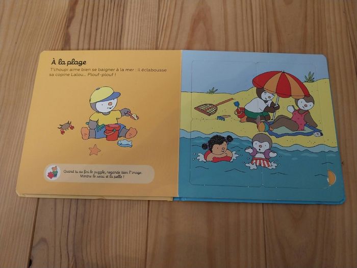T'choupi mon premier livre puzzle - photo numéro 8