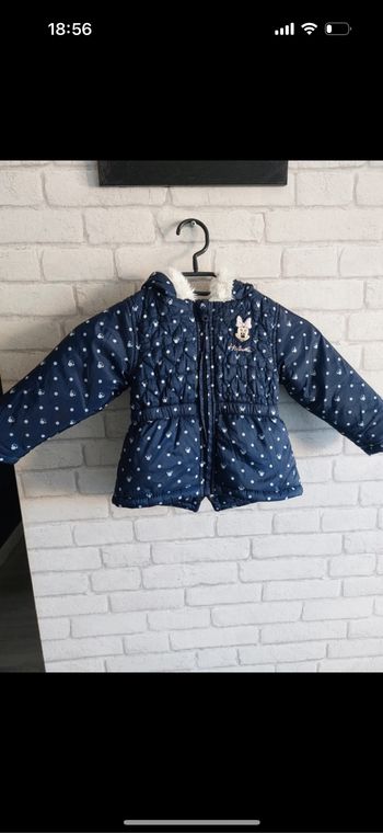 Manteau  C&A Disney taille 24 - 36 mois