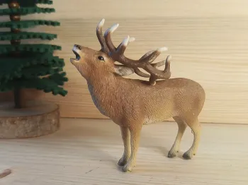 Schleich cerf qui brame Figurine animal de la forêt