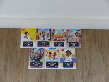 lot de 7 livres collection "je suis en CP"