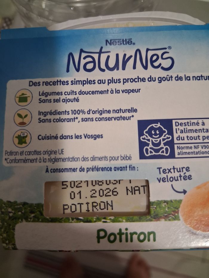 Petit pot de légumes Nestlé et bledina - photo numéro 3