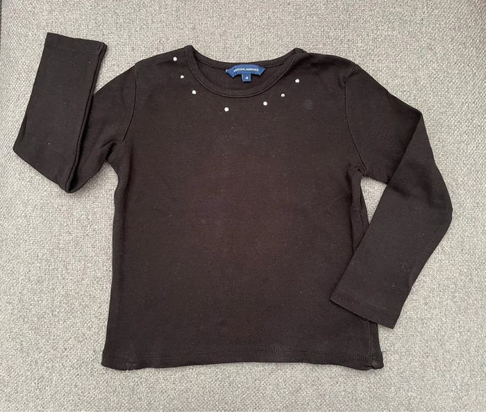 Tee-shirt fille manches longues 4 ans