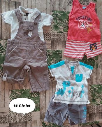 Lot de 4 ensembles printemps été