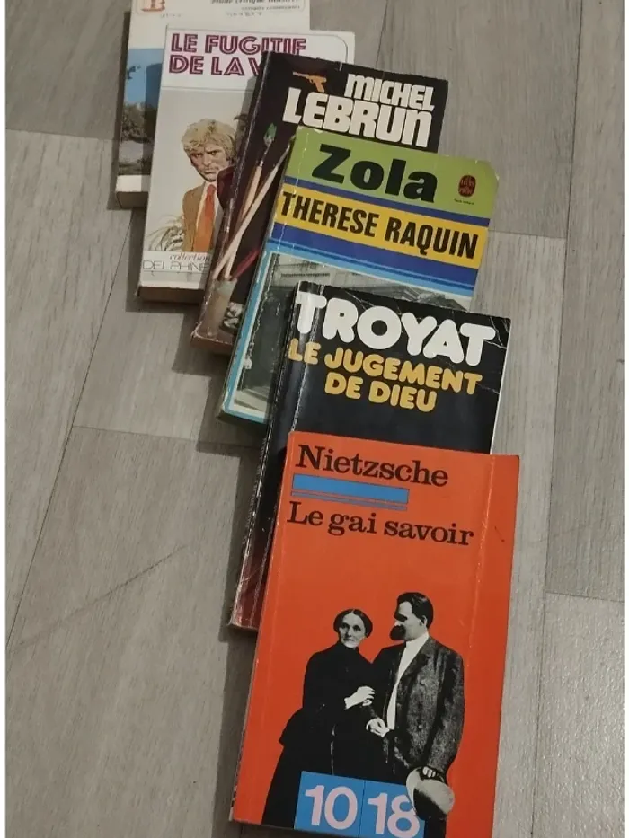 Lot de 6 livres années 70 en bons états L084 - photo numéro 2