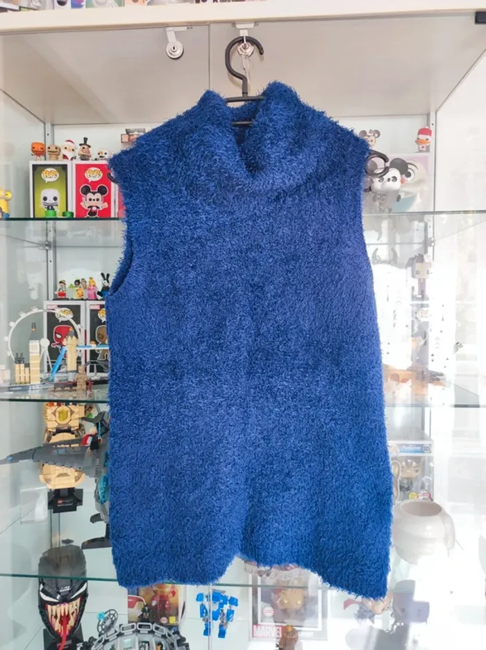 Pull femme sans manche