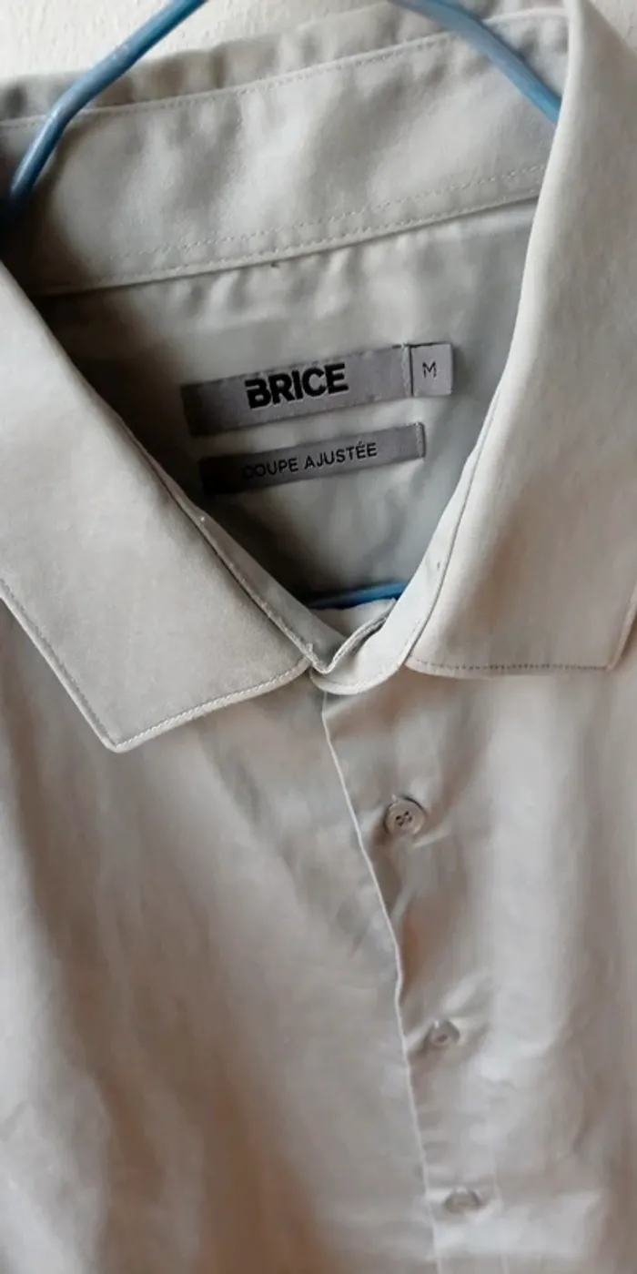 Chemise gris clair ML Brice taille M - photo numéro 2