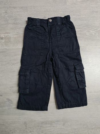 Pantalon bleu marine orchestra 12 mois