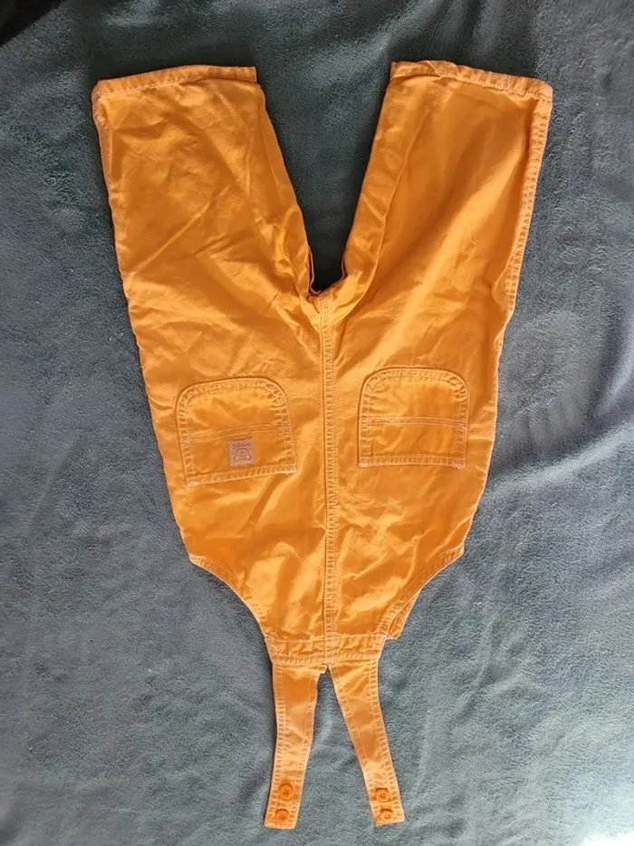Salopette orange - photo numéro 2