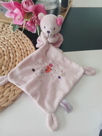Doudou Lapin pommette 