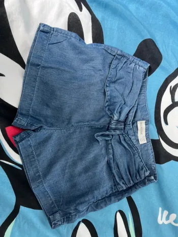Short bleu style jean 5 ans