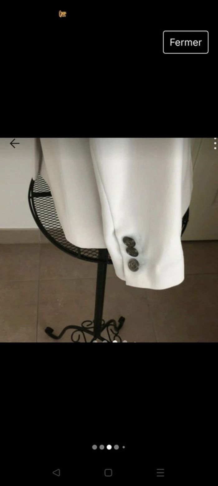 Veste blanche atmosphère - photo numéro 5